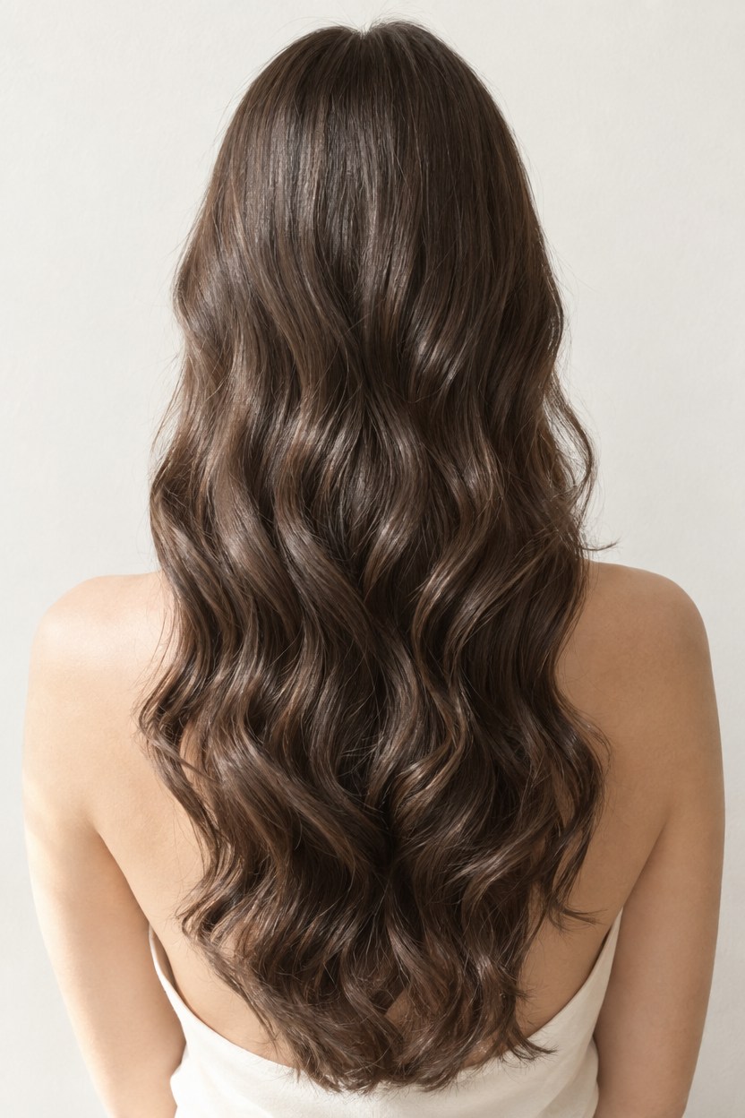 ダウンスタイルのヘアスタイルのイメージ