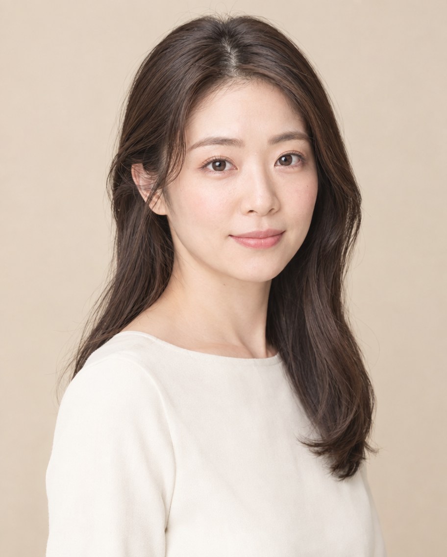 プロフィール撮影の女性のイメージ